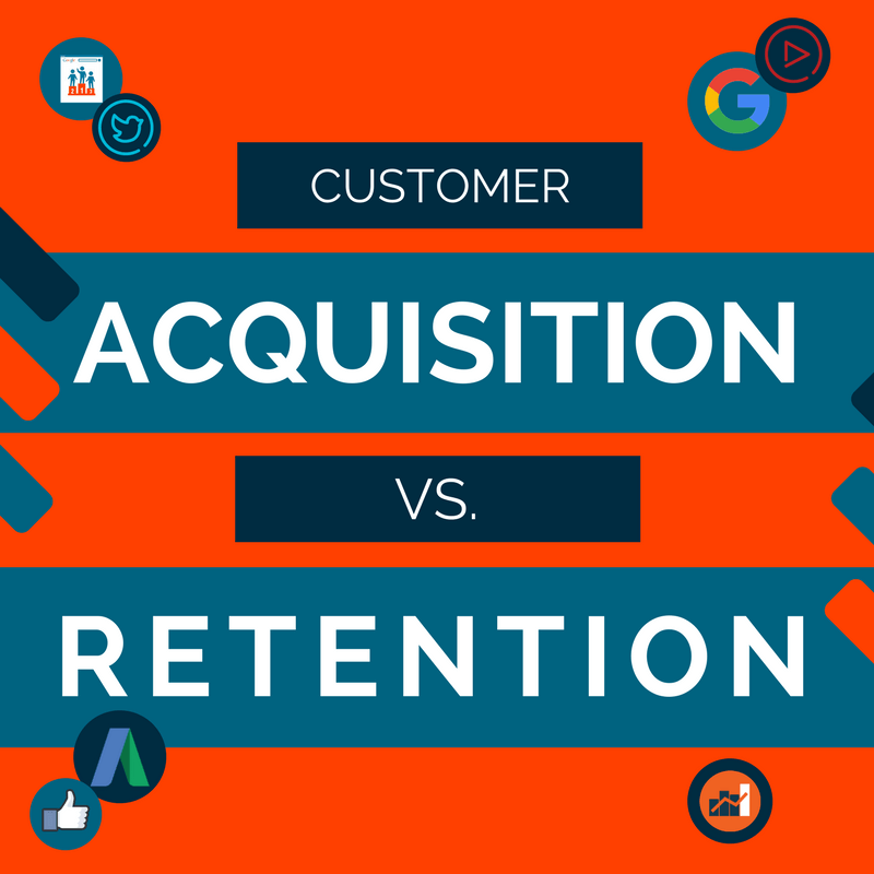 Difference & Importance Between Acquisition & Retention Marketing
