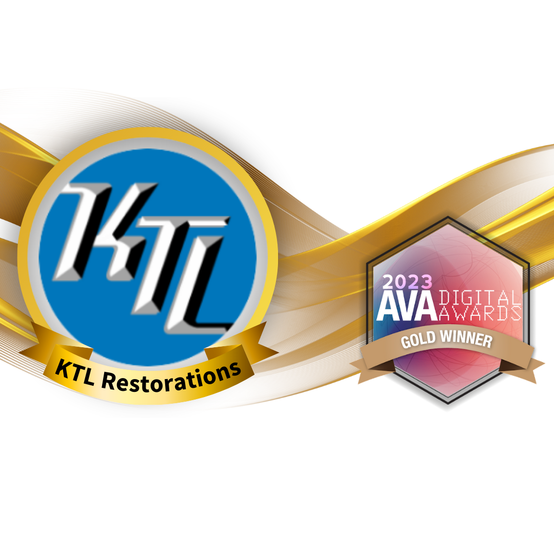 KTL Restorations – 2023 WINNER OF GOLD AVA Website Redesign Award