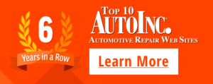 Top 10 Auto Repair Site Winner 6 Years in a Row