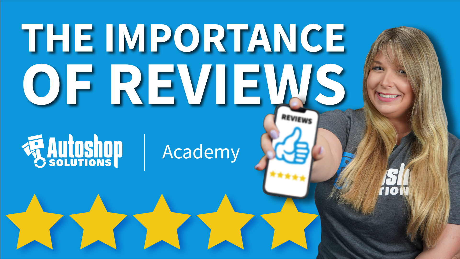 The Importance of Reviews:  Why You Should Be Getting Them and Why They Matter